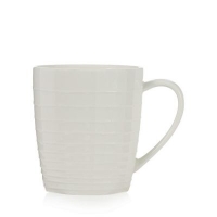 Debenhams  RJR.John Rocha - Off white Wave textured mug