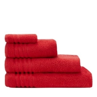 Debenhams  Debenhams - Red Striped Border Towels