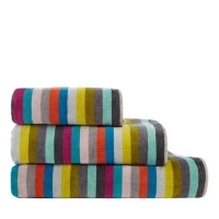 Debenhams  Home Collection Basics - Multi-coloured Lizzie striped pri