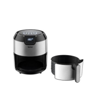 Debenhams  Tefal - Black and silver Easy Fry Deluxe 4.2L digital low 