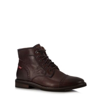 Debenhams  Levis - Brown leather Wohlford boots