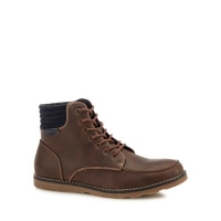 Debenhams  Red Herring - Brown Ash lace-up boots