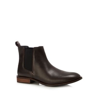 Debenhams  Original Penguin - Brown leather tobias chelsea boots