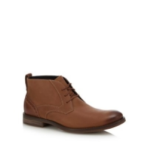 Rockport - Tan leather Wynstin chukka boots