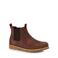 Debenhams  Levis - Brown leather Jax Chelsea boots