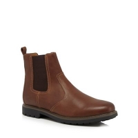 Debenhams  Maine New England - Light tan leather Jetty Chelsea boots