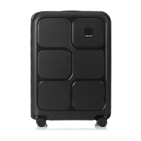 Debenhams  Tripp - Charcoal Superlock II 4 wheel cabin suitcase