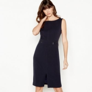 The Collection - Navy Knee Length Suit Dress