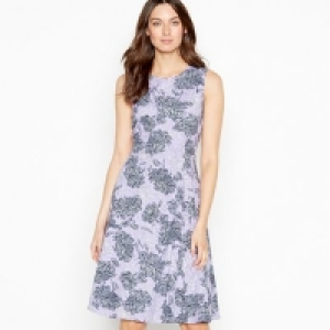 Maine New England - Purple Floral Print Charlotte Knee Len £31.20