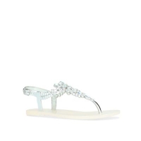 Debenhams  Miss KG - Silver Dory flat sandals