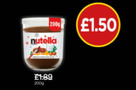 Nutella £1.89