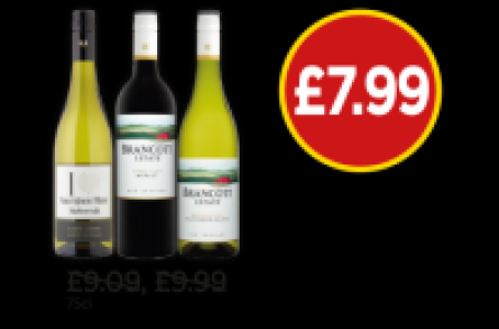 I Heart Sauvignon Blanc Malborough, Brancott Merlot, Brancot