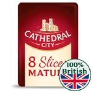 Cathedral City 8 Slices Mature Cheese £1.00