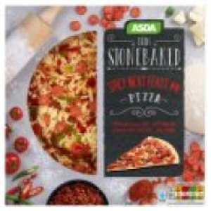 Spicy Meat Feast Thin Stonebaked 10 Inch Pizza £1.77