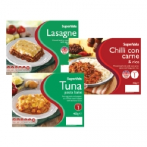SuperValu Traditional Ready Meals (All Varieties) &pound;2.59