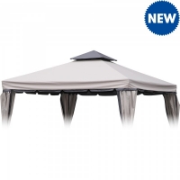JTF  Roma Gazebo Replacement Roof Canopy