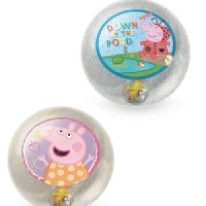 Peppa Pig Mini Flashing Ball 2 Pack