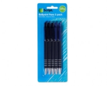 Retractable Ballpoint Pens