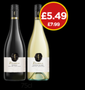 Kumala Reserve Chenin Blanc, Shiraz