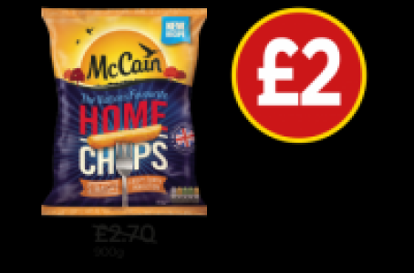 McCain Home Chips Straight Cut £2.70
