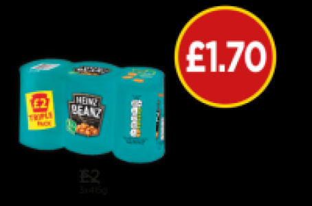 Heinz Baked Beanz £2.00