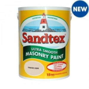 Sandtex Masonry Smooth Country Stone 5L £23.99