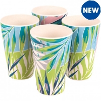 JTF  Botanical Bamboo Cups Set of 4