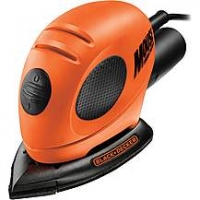 Halfords  Black & Decker 55w Mouse Sander with Bag and Accessories