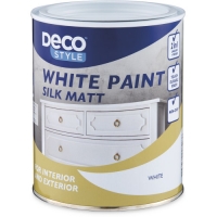 Aldi  Deco Style White Silk Matt Paint