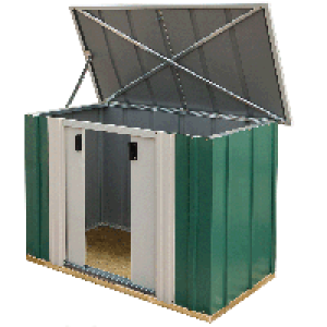 Rowlinson 4x2 Metal Storette with Floor &pound;149.99
