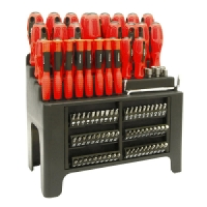 RobertDyas  Rolson 100-Piece Screwdriver Set