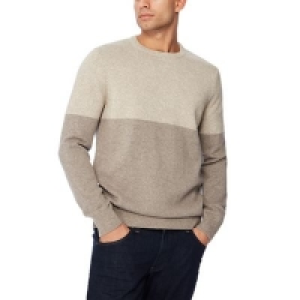 Maine New England - Grey half block jumper
