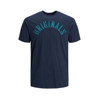 Debenhams  Jack & Jones - Navy Melvin t-shirt