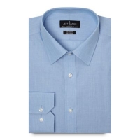 Debenhams  Jeff Banks - Designer light blue tailored fit shirt