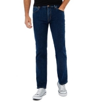 Debenhams  Wrangler - Blue Arizona dark wash straight fit jeans