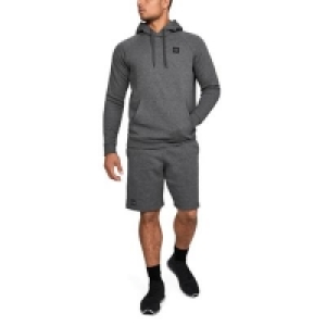 Under Armour - Dark Grey Cotton Blend Rival Fleece Hooded  £33.60
