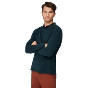 Maine New England - Green tipped cotton polo shirt £12.00