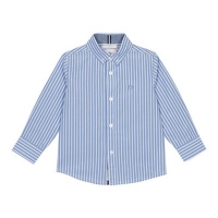 Debenhams  J by Jasper Conran - Boys pale blue striped print shirt
