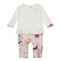 Debenhams  Baker by Ted Baker - Baby Girls Off White Mockable Quilted 