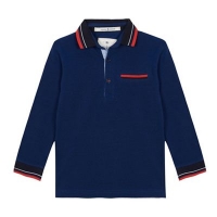 Debenhams  J by Jasper Conran - Boys blue tipped polo shirt
