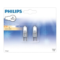 Debenhams  Philips - Pack of 2 10W G4 halogen capsule bulbs