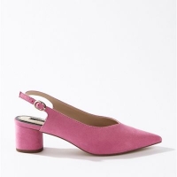 Debenhams  Miss Selfridge - Clara pink round heel sling back shoes