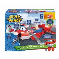 Debenhams  Super Wings - Jetts Takeoff Tower 2-in-1 toy playset