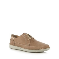 Debenhams  Henley Comfort - Brown leather lace up shoes