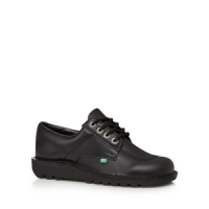 Kickers - Black leather lace up shoes
