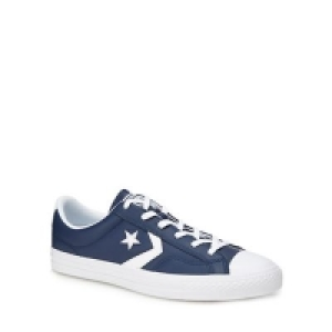 Converse - Navy leather Star Player trainers