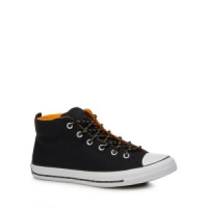 Debenhams  Converse - Black canvas Chuck Taylor All Star high tops tr