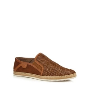 Debenhams  Hammond & Co. by Patrick Grant - Tan Francis woven slip on