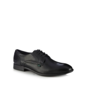 Kickers - Black leather Kelland Derby shoes