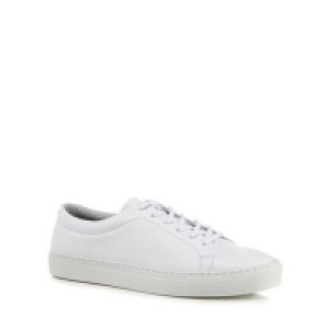 J by Jasper Conran - White leather Sorrento trainers